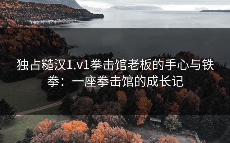 独占糙汉1.v1拳击馆老板的手心与铁拳：一座拳击馆的成长记